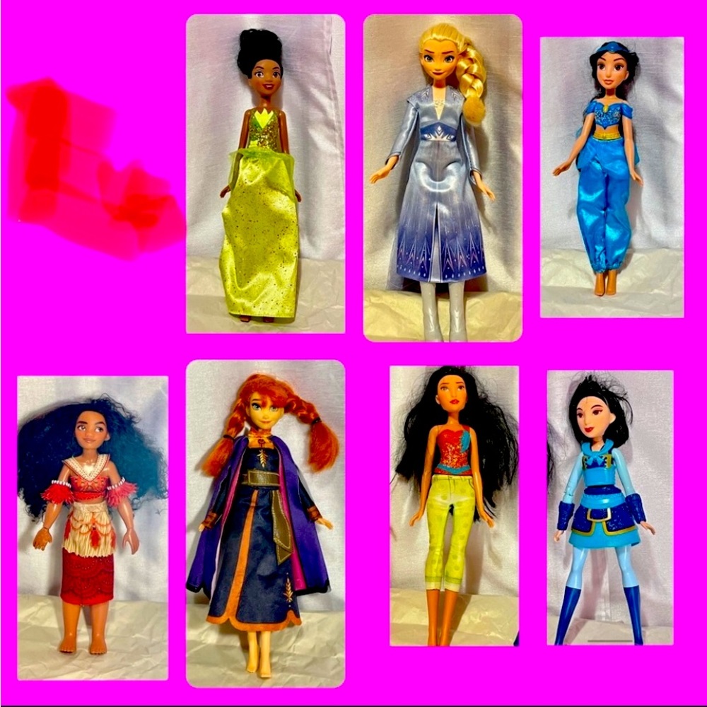 Disney Princess dolls $15 each
